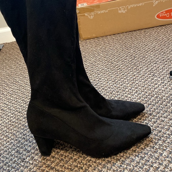 Zara black boot heels - Picture 1 of 5
